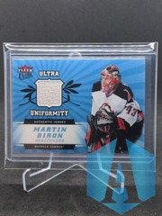 2006-07 Fleer Ultra Uniformity #U-MB Martin Biron Jersey